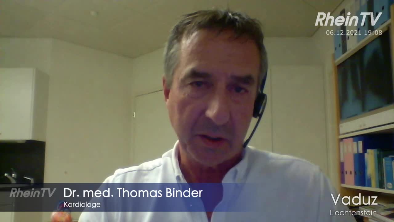 Vortrag von Dr.med. Thomas Binder über die wissenschaftlich...